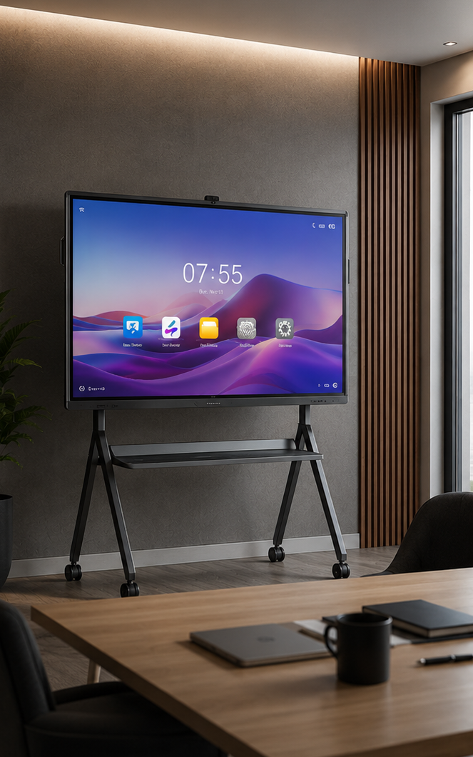 Interactive smartboard display