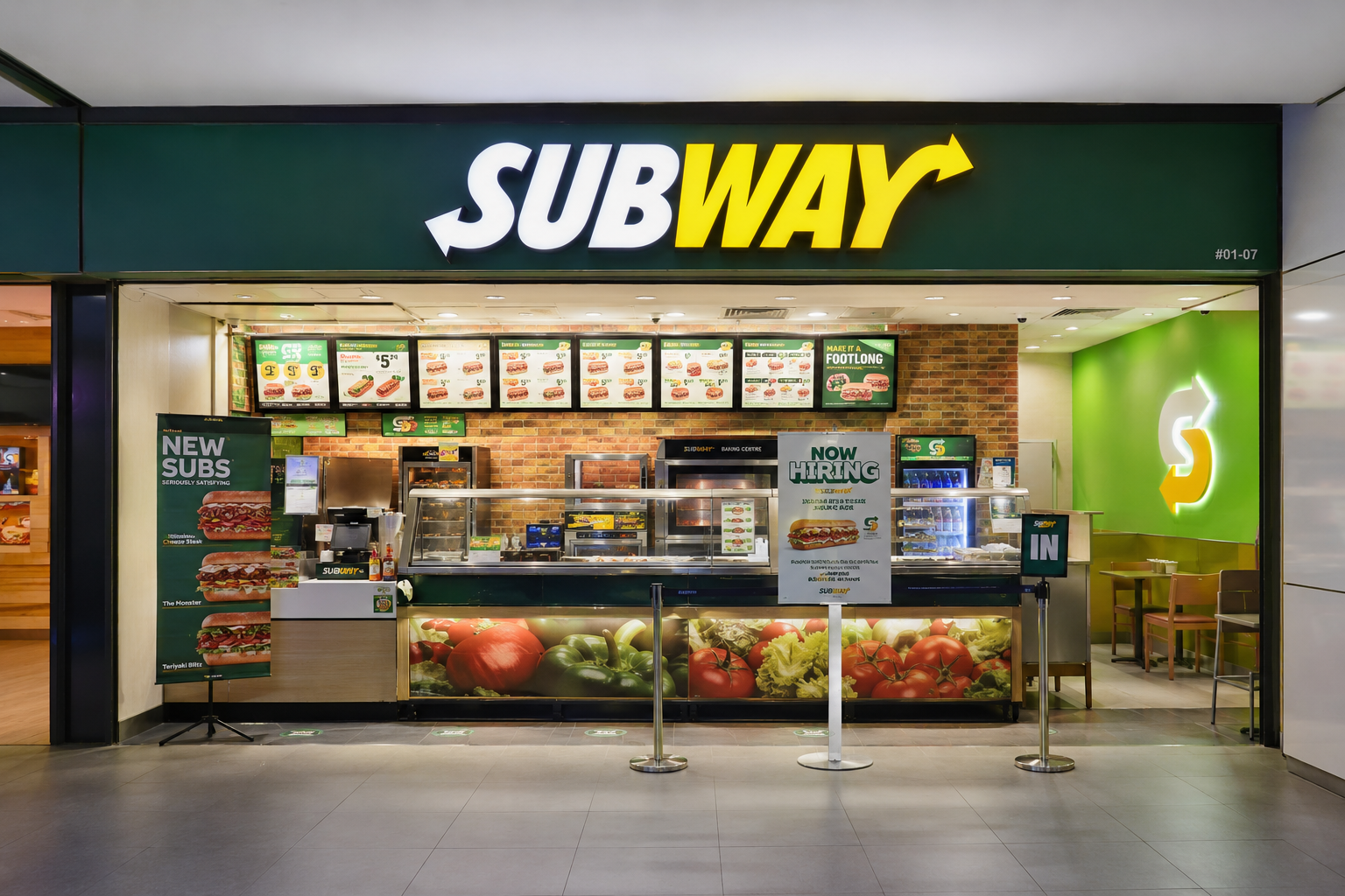 Subway Stores Lighting Project